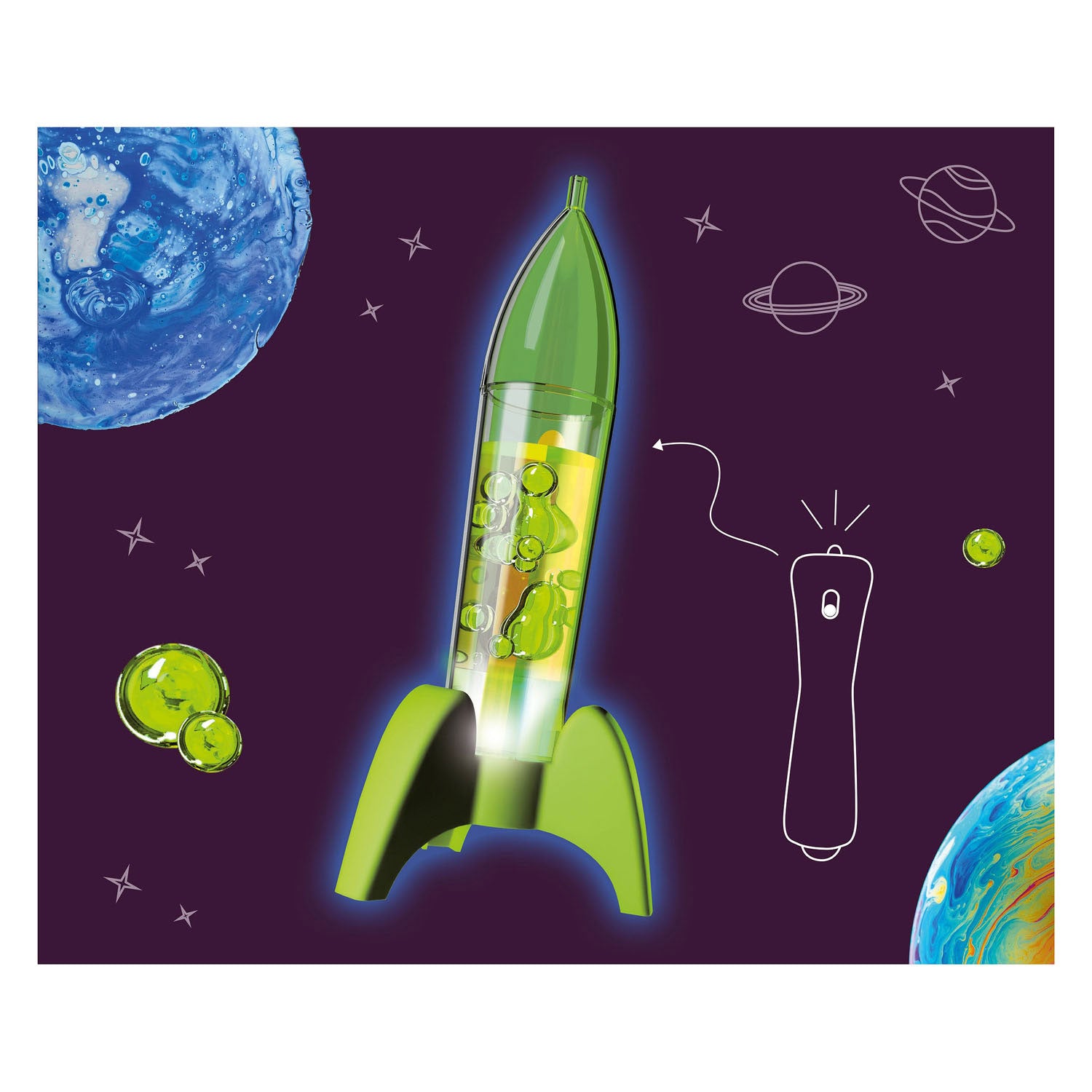Cosmos fabrique votre propre fusée de lave