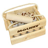 Tactique mölkky original dans la boîte de stockage