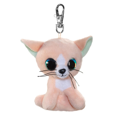 Porte-clés Lumo Stars Chat Peach