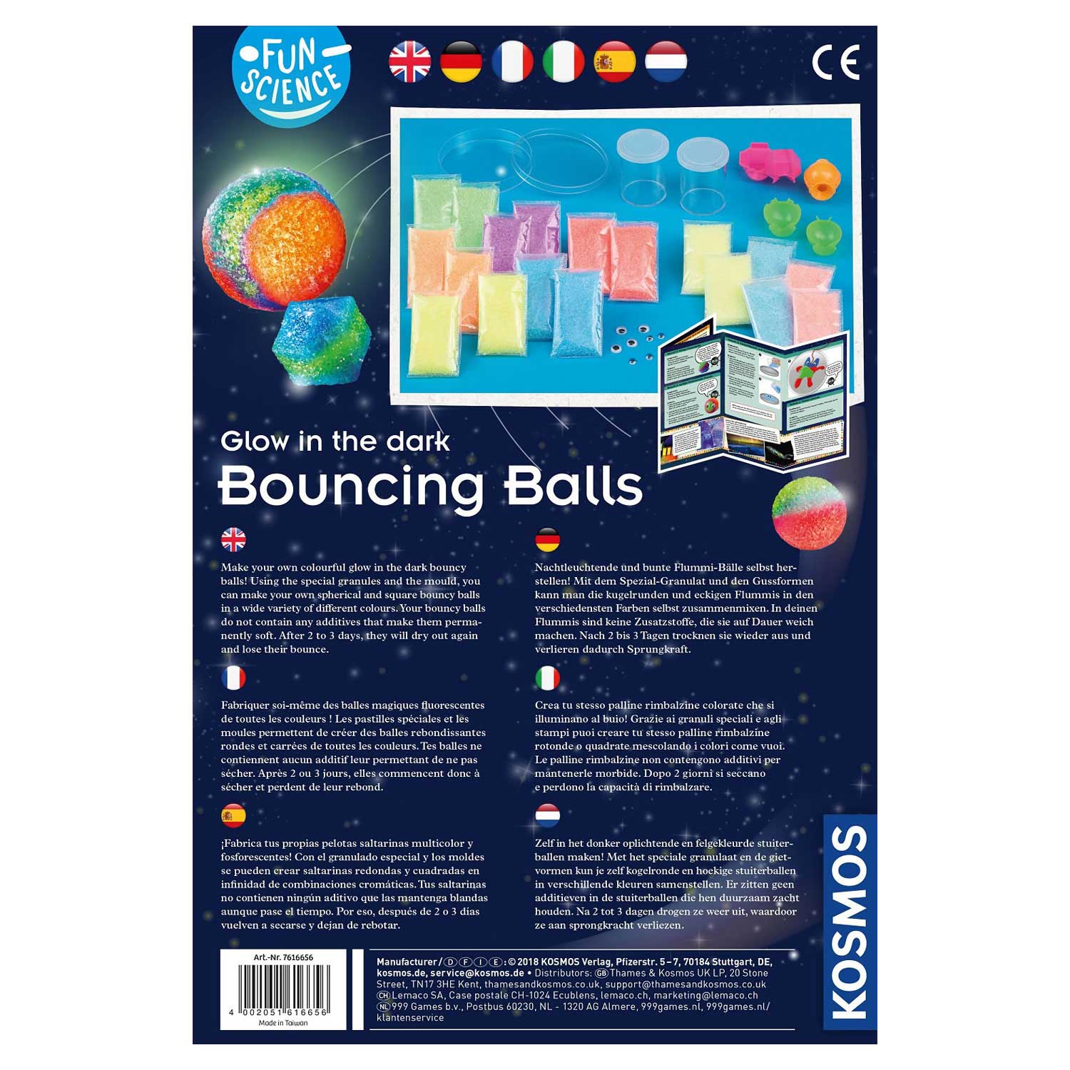 Les Kosmos brillent dans l'obscurité font Stututerball, 20e.