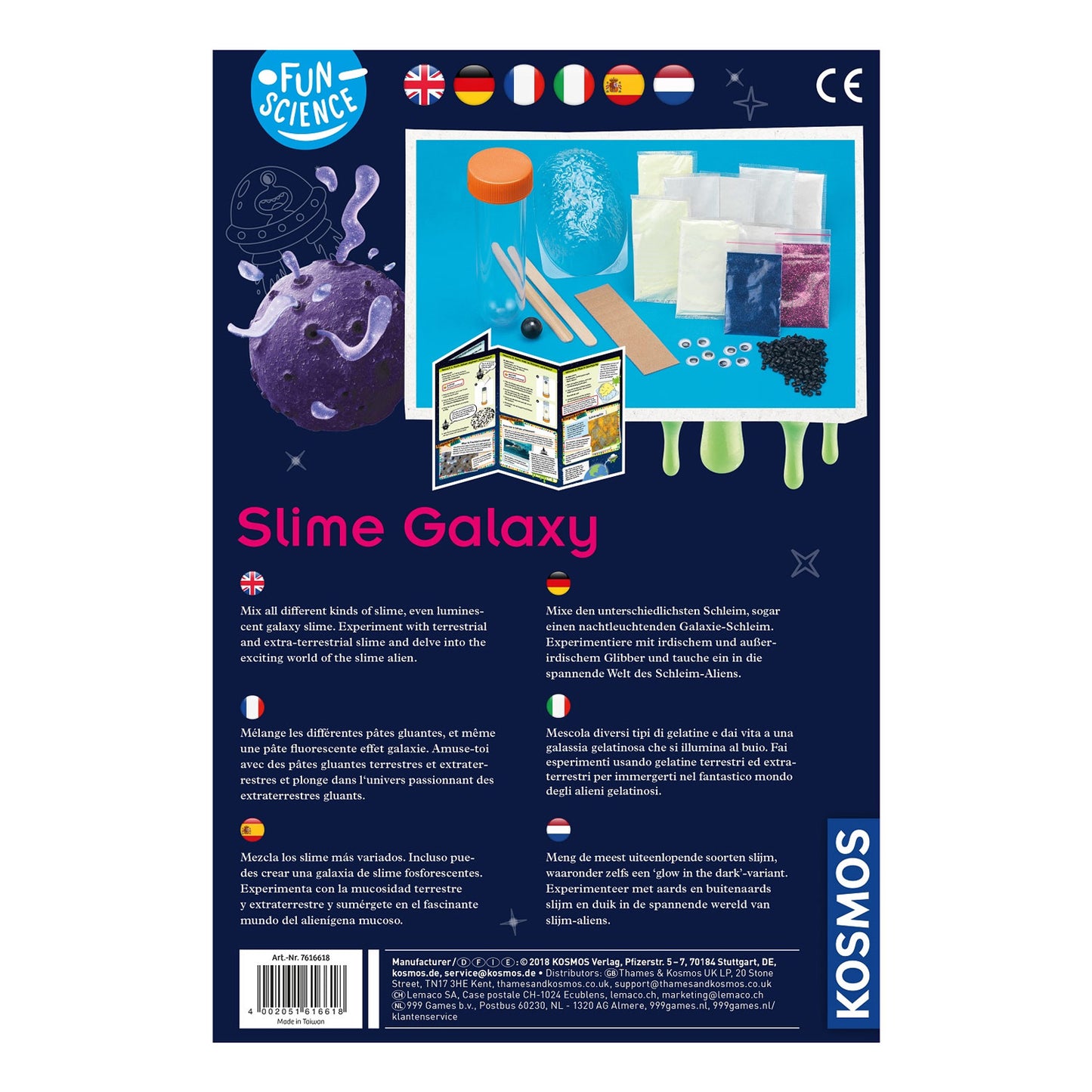 Expérimentez le cosmos avec le mucus extraterrestre