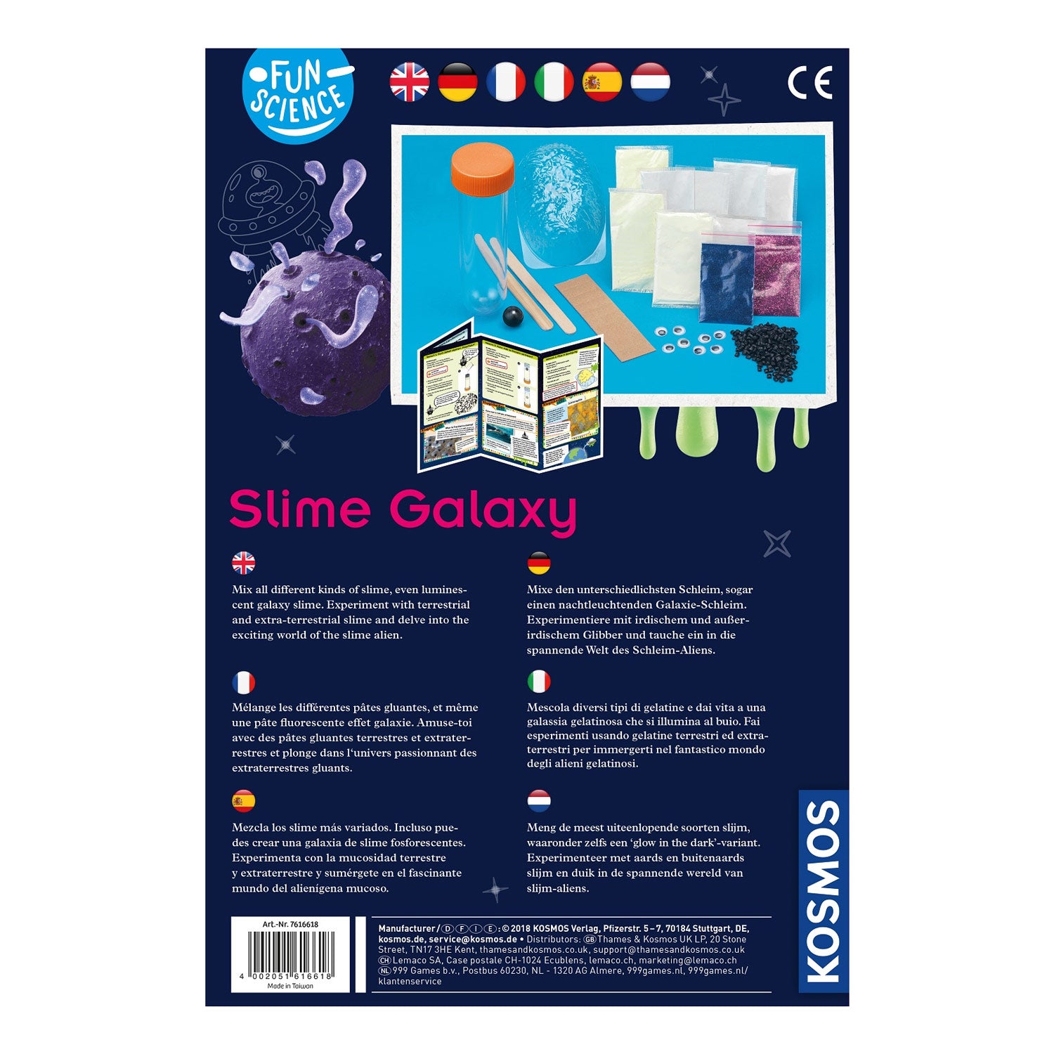 Expérimentez le cosmos avec le mucus extraterrestre