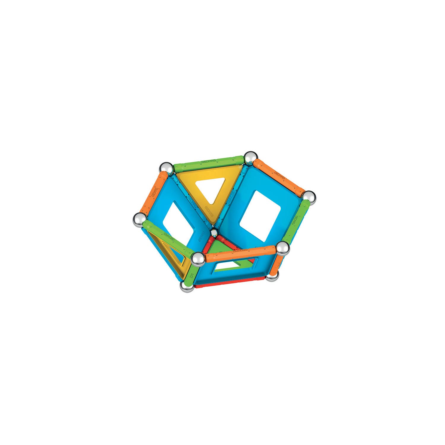 Panneaux Geomag Super Color recyclés, 52dlg.