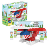 Biobuddi Construction Set Rescue Helicopter - afbeelding 1