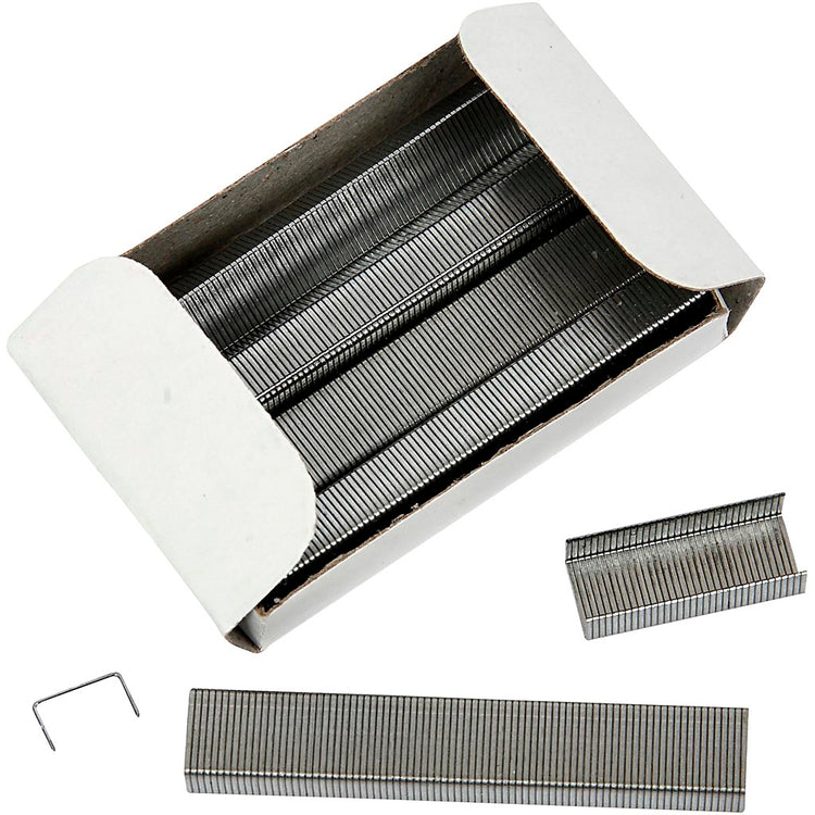 Agrafes Creativ company, taille 6 4, l: 6 mm, 10x1000 pièces 1 boîte