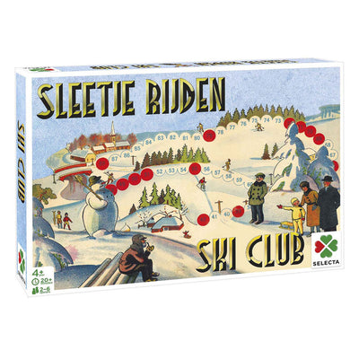 SELECTA Board Game Games à partir de là - Club de ski de conduite sur les manches