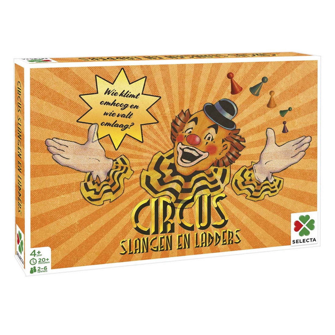 SELECTA Board Game Games à partir des serpents et échelles de Circus