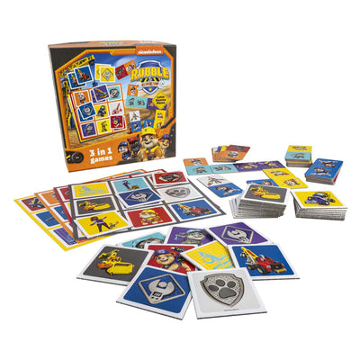 SELECTA PAW PATROL ROBBLE CREW 3IN1 Memo Lotto Domino