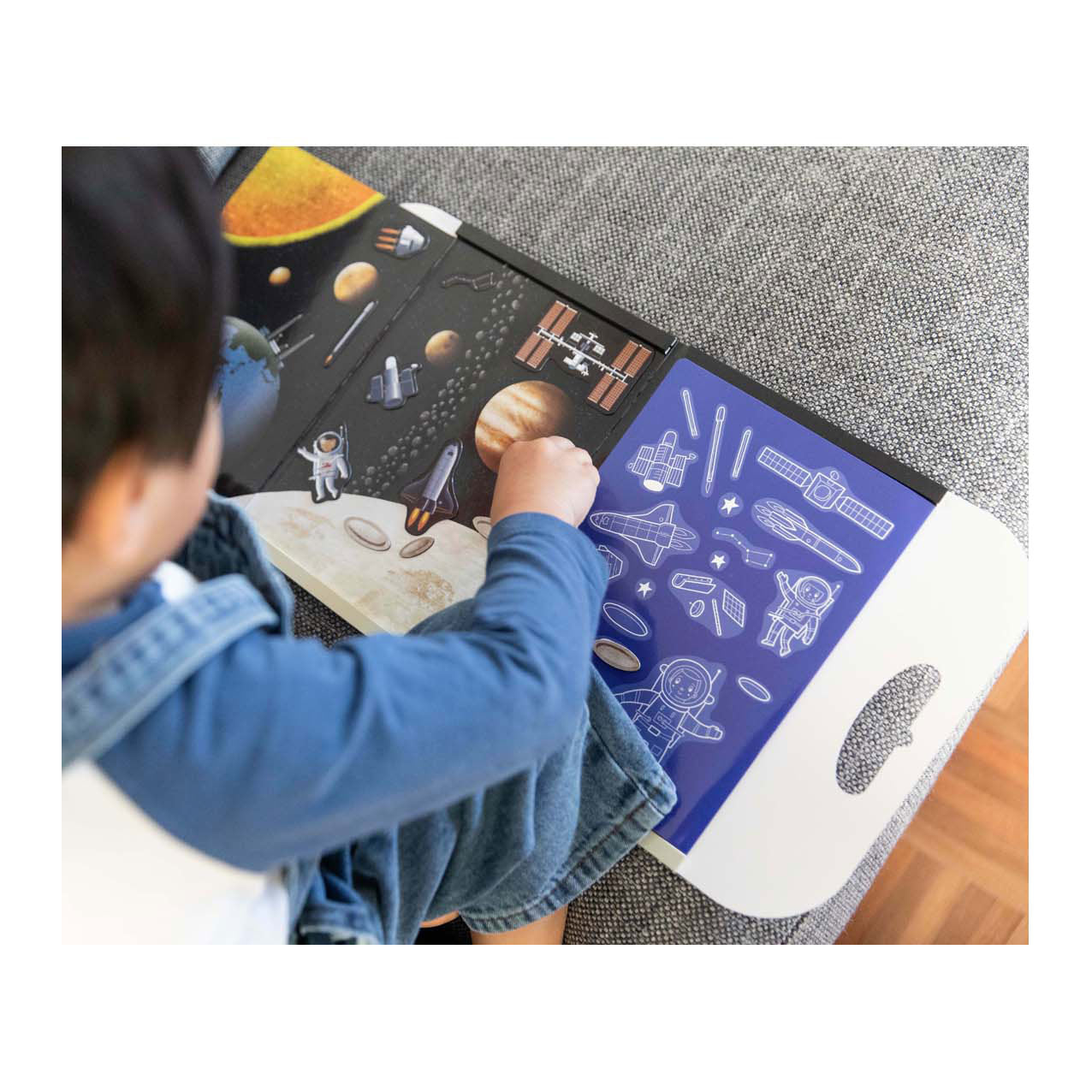 Selecta Magna Carry - Space Explorer Magnetboek