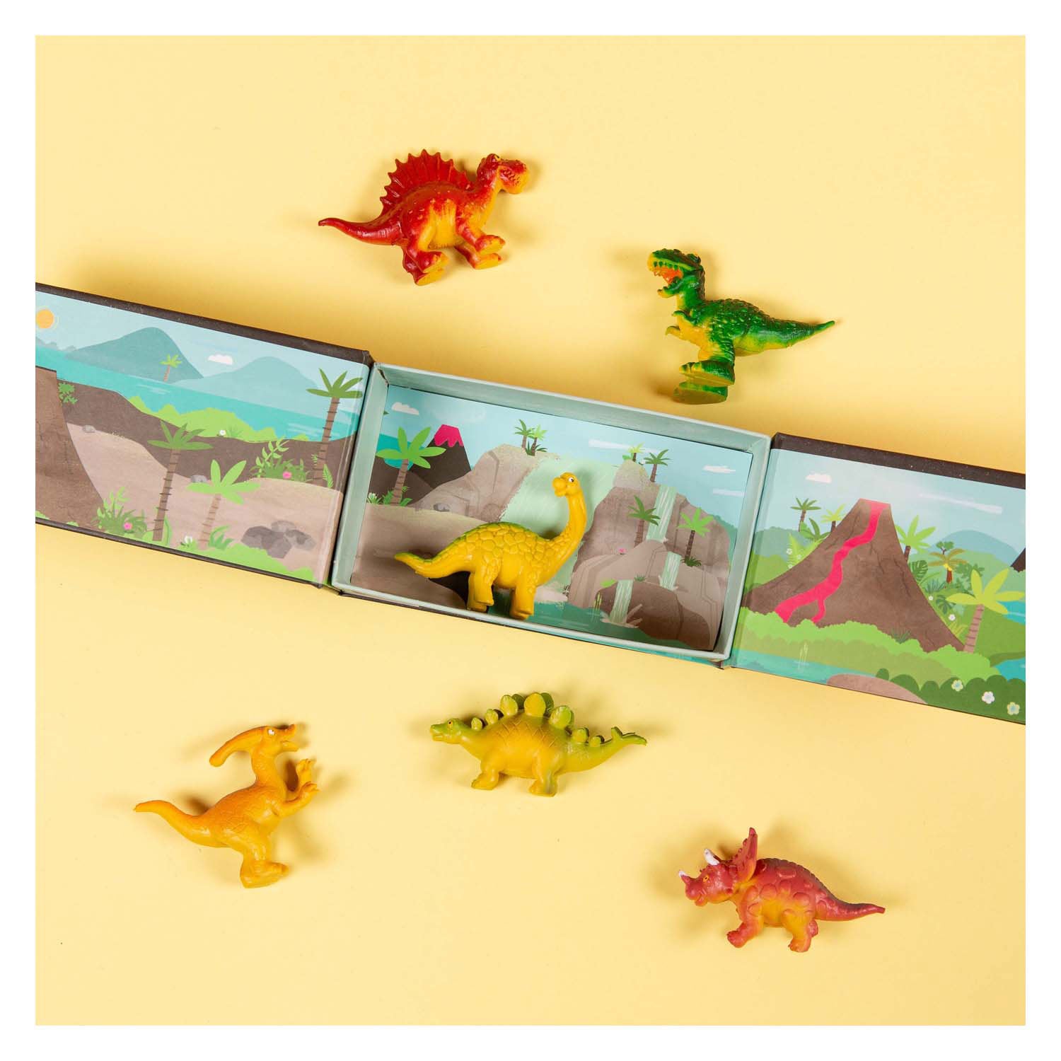 Selecta Stam of Dinosaurs Figures Play Set