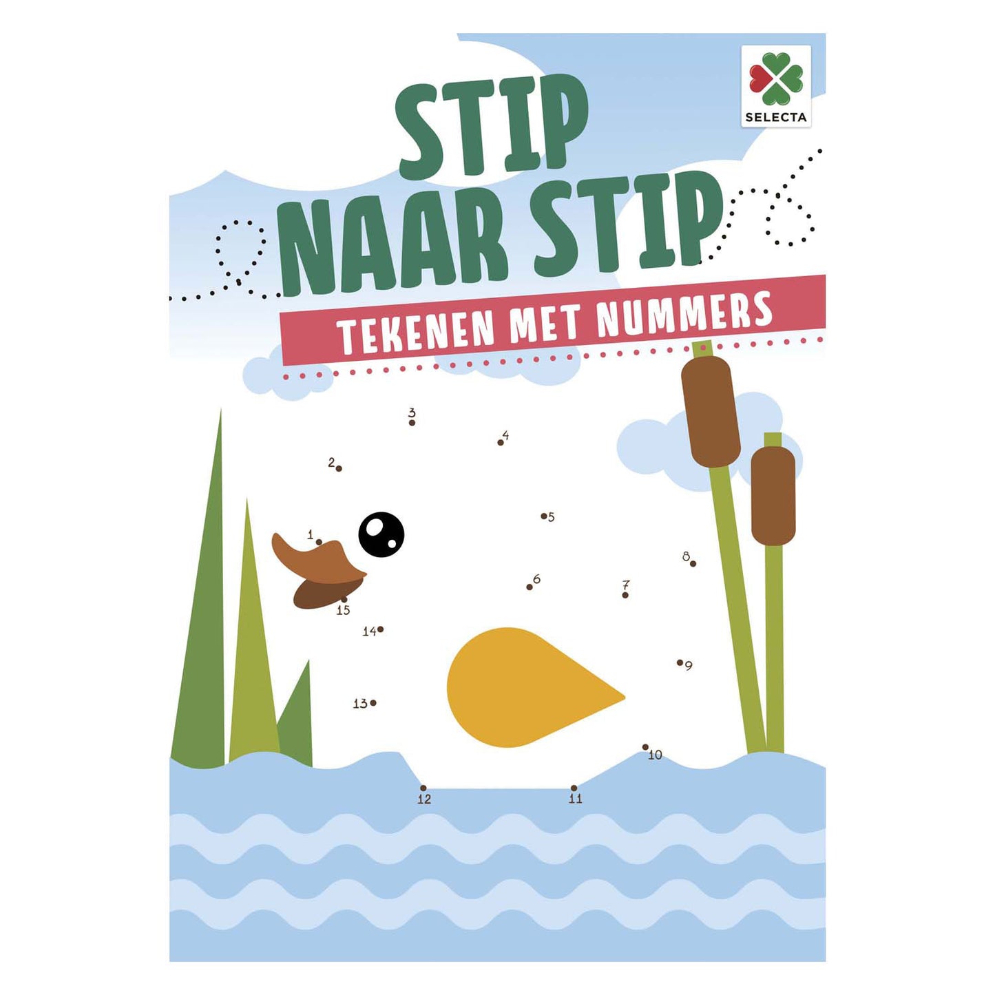 Selecta dot to stip dessin avec des nombres doeboek