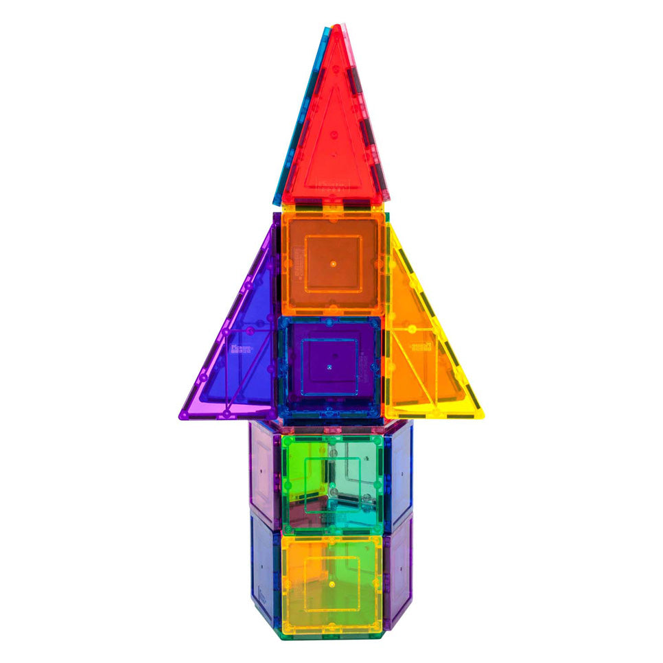 Selecta Picassotiles Rocket Booster - Tiles de construction magnétiques, 32dlg.