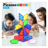 Selecta Picassotiles Géométrie - carreaux de construction magnétiques, 16dlg. - afbeelding 4