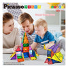 SELECTA Picassotiles Blocs et Mirrors - Tiles de construction magnétiques, 152dlg.