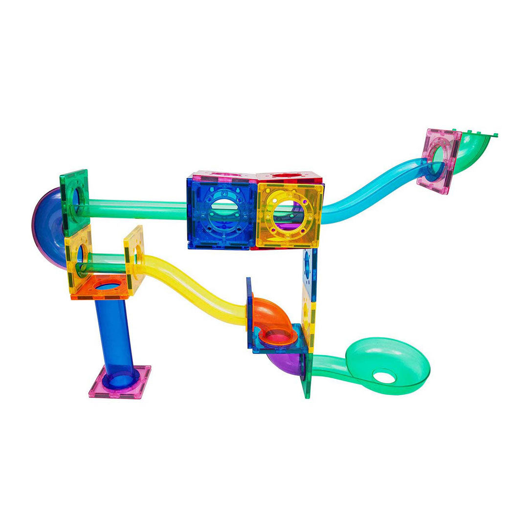 Circuit à billes Selecta picassotiles - tuiles de construction magnétiques - 50 pcs.