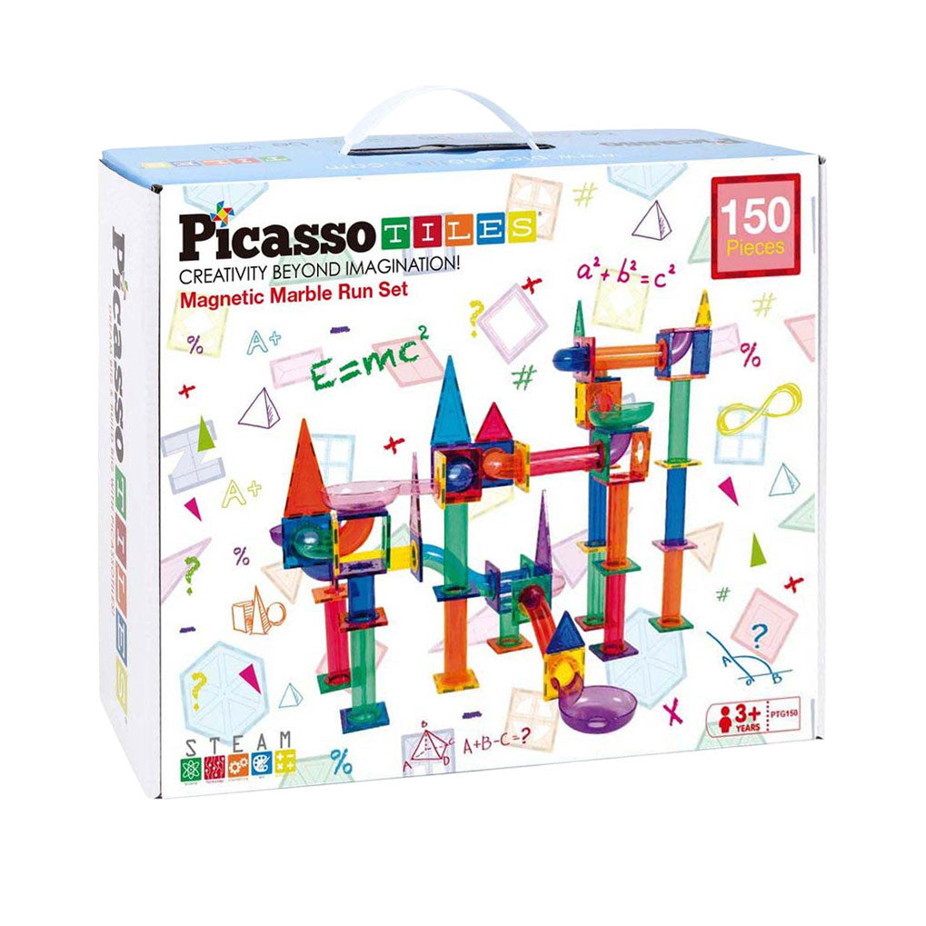 SELECTA PICASSOTILES MARBLE RUN - TILES MAGNÉTIQUES DE BUILDAGE, 150DLG.