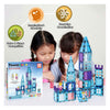 Selecta Picassotiles Winter Thème - Tiles de construction magnétique, 72dlg.