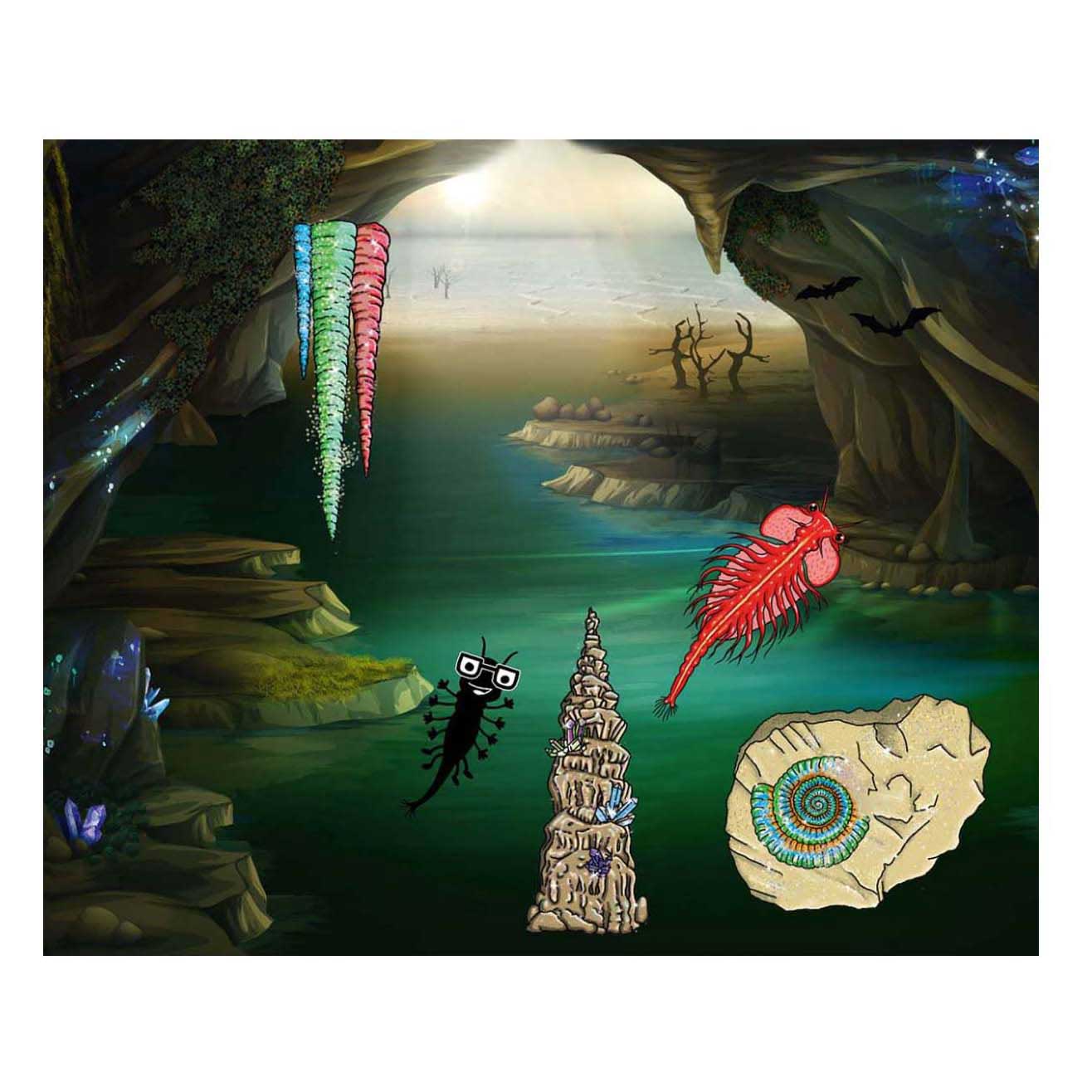 Ensemble de jeu de créatures d'eau salée Selecta Cosmos