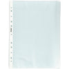 Couvertures d'insert en plastique, A4, feuille 210x297 mm, 100 pièces 1 boîte