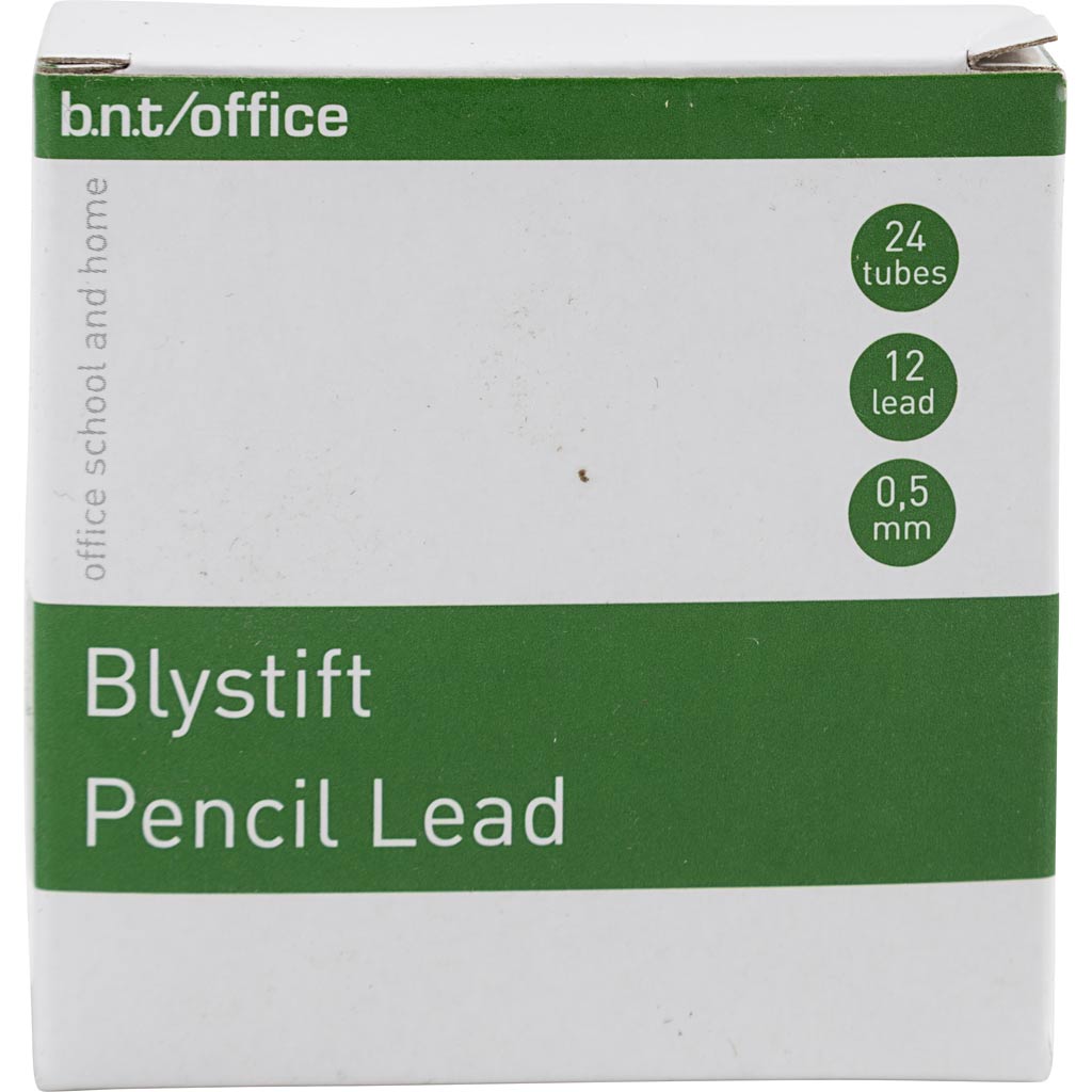 Recharge pour crayon, épaisseur 0,5 mm, 24x12 pièce 1 boîte