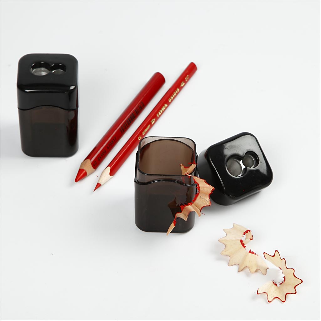 Taille-crayon Creativ company, h: 6 cm, d 8-11 mm, 1 pièce