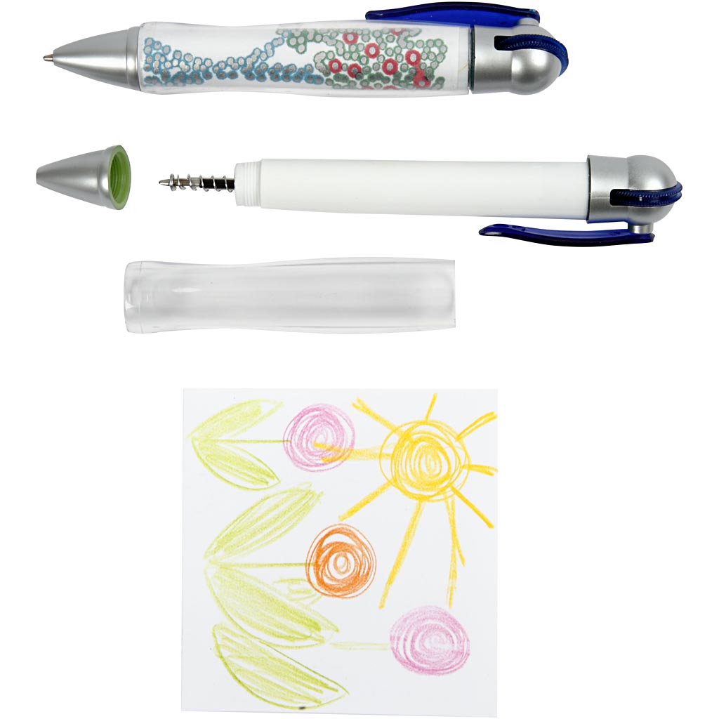 Stylos à bille promotionnels de la société Creativ, 10 pièces, 1 boîte