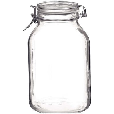 Pot à pince Rocco bormioli carré 1,5 l fido pack de 6 pcs.