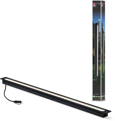 Paulmann plug Shine LED lampe encastrée dans le sol cadre lumineux IP67 3000K 8W anthracite