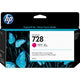 Cartouche d'encre hp 728 130 ml magenta