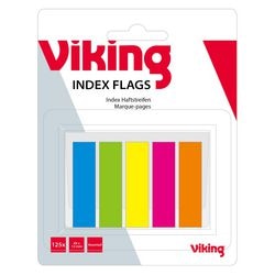 Index office depot 45x12mm assortis fluo repositionnables inscriptibles 125 feuilles