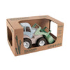 Tracteur Dantoy avec chargeur frontal bleu vert, 30 cm