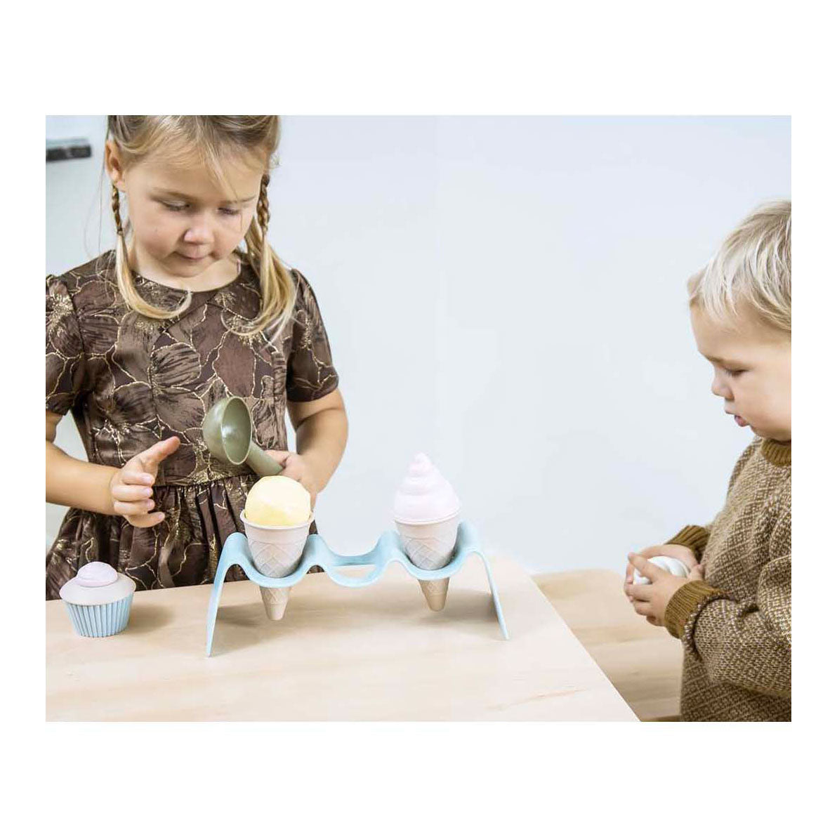 Dantoy Cupcake and Ice Cream Set, 54dlg.