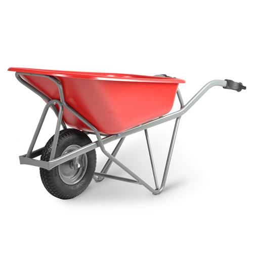 Brouette Matador 90ltr profi-max plus rouge
