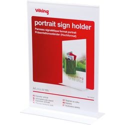 Porte-brochures office depot a4 transparent