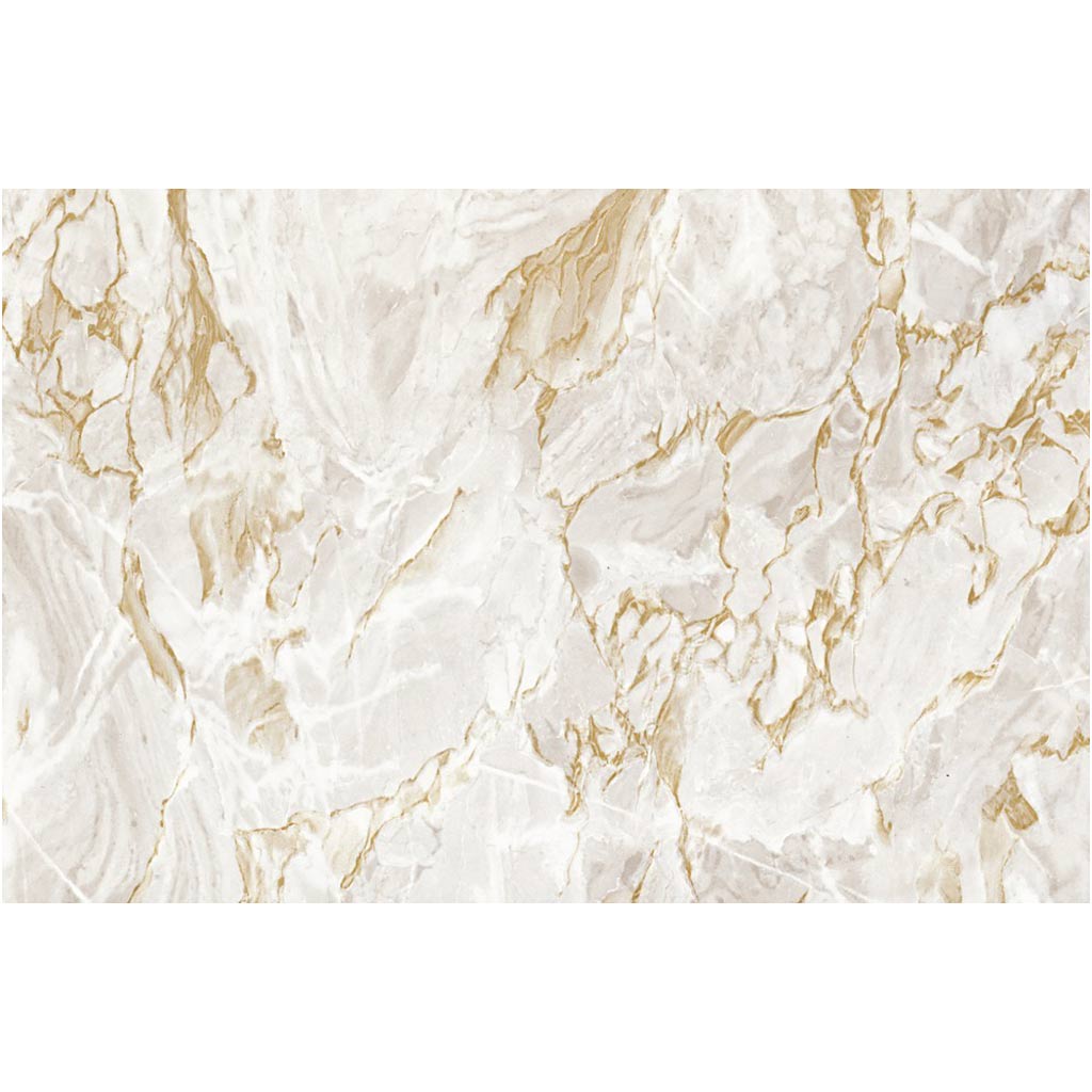 Creativ Company Auto-Adhesive Foil Brown Marble, 2M