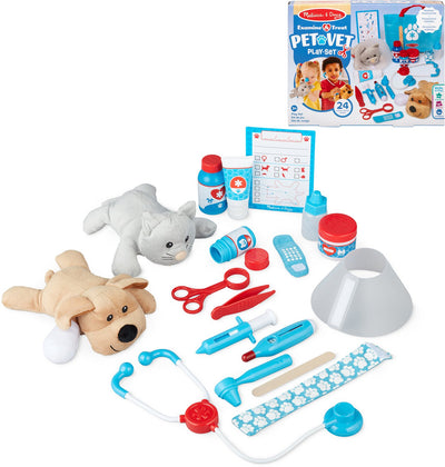 Melissa Doug examine le jeu de jeu Vet Vet Pet