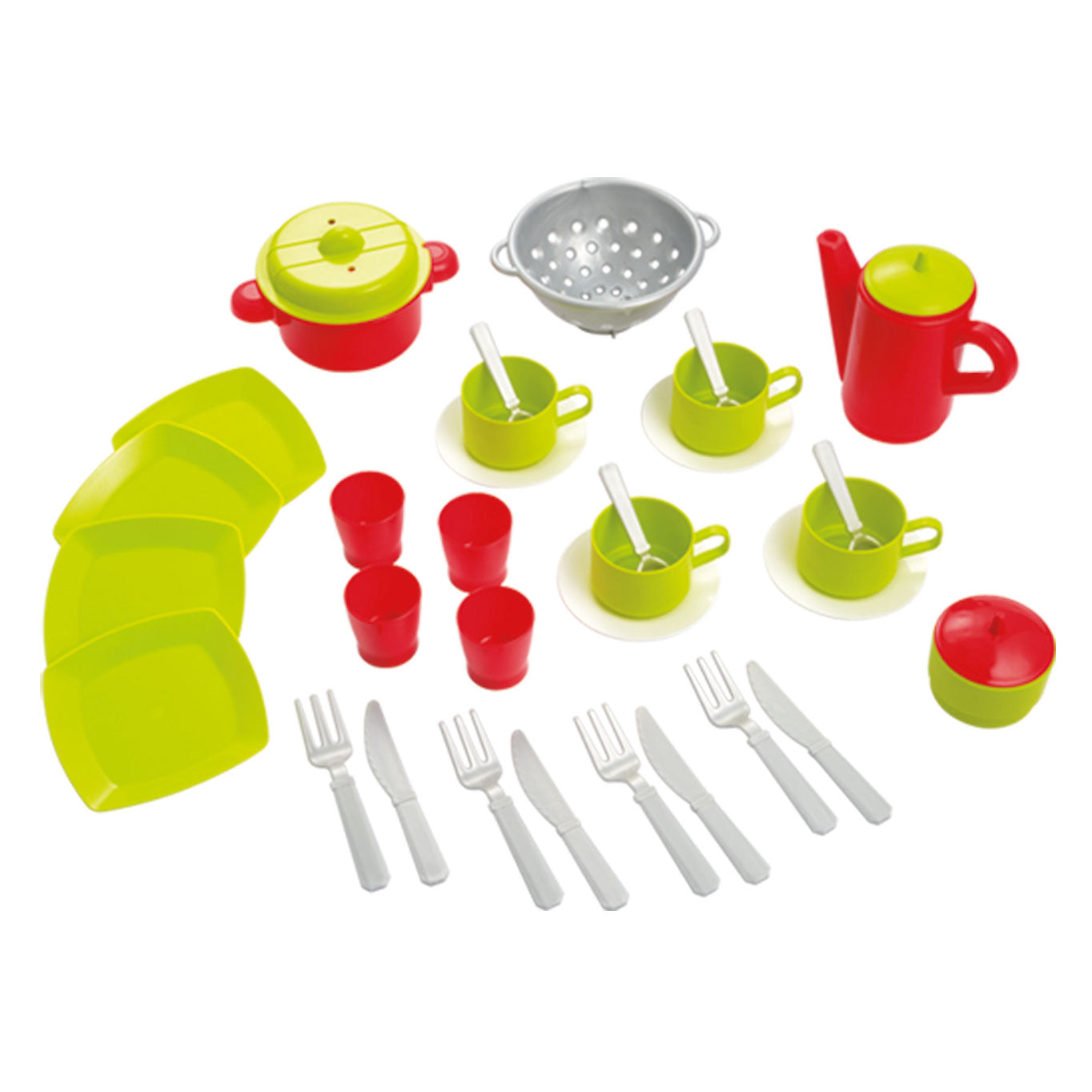Ecoiffier 100% de chef de chef ensemble dans le sac