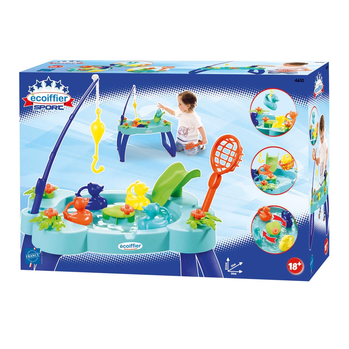 Ecoiffier Sport Jouant à la pêche à la table