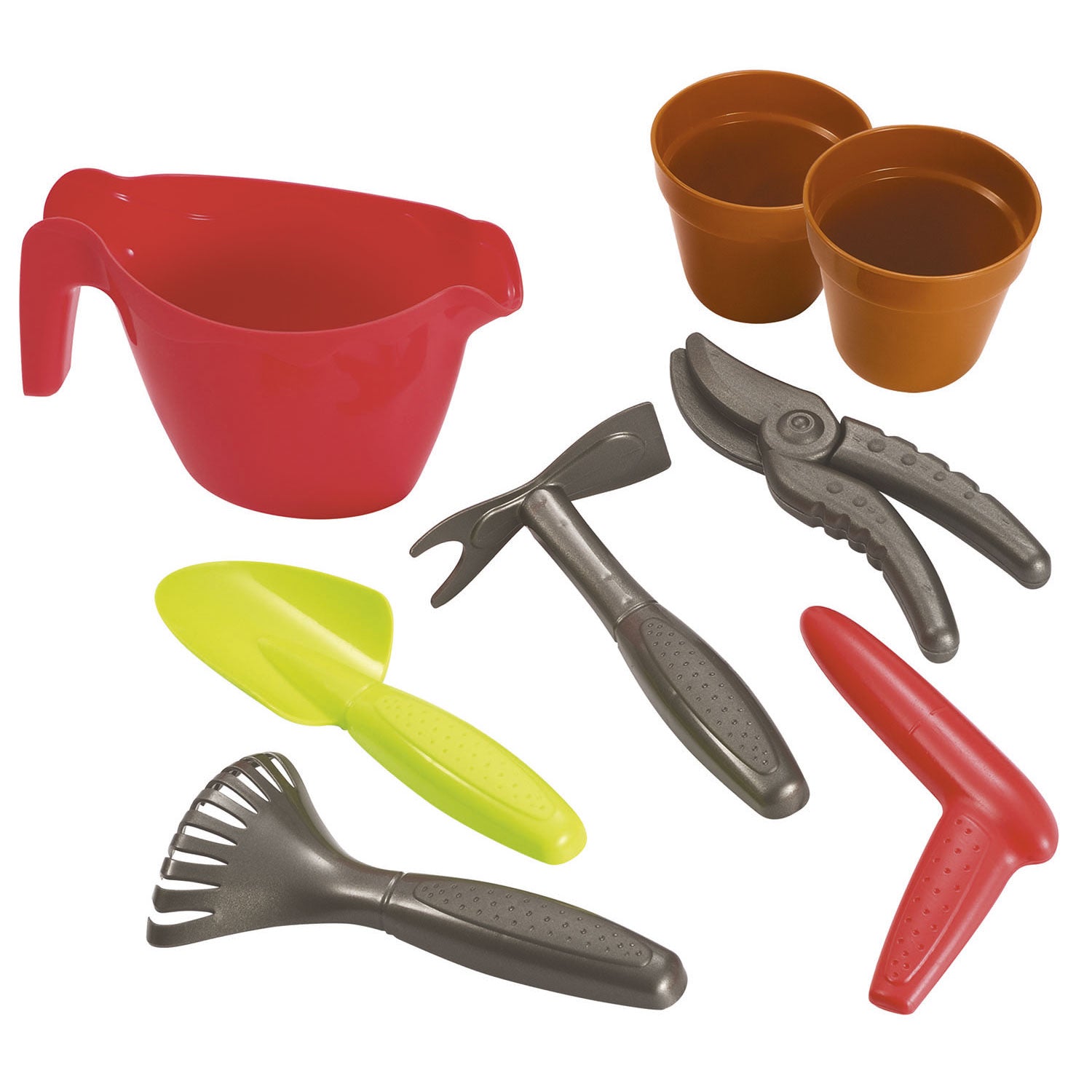 Chariot écoliff avec des outils de jardin