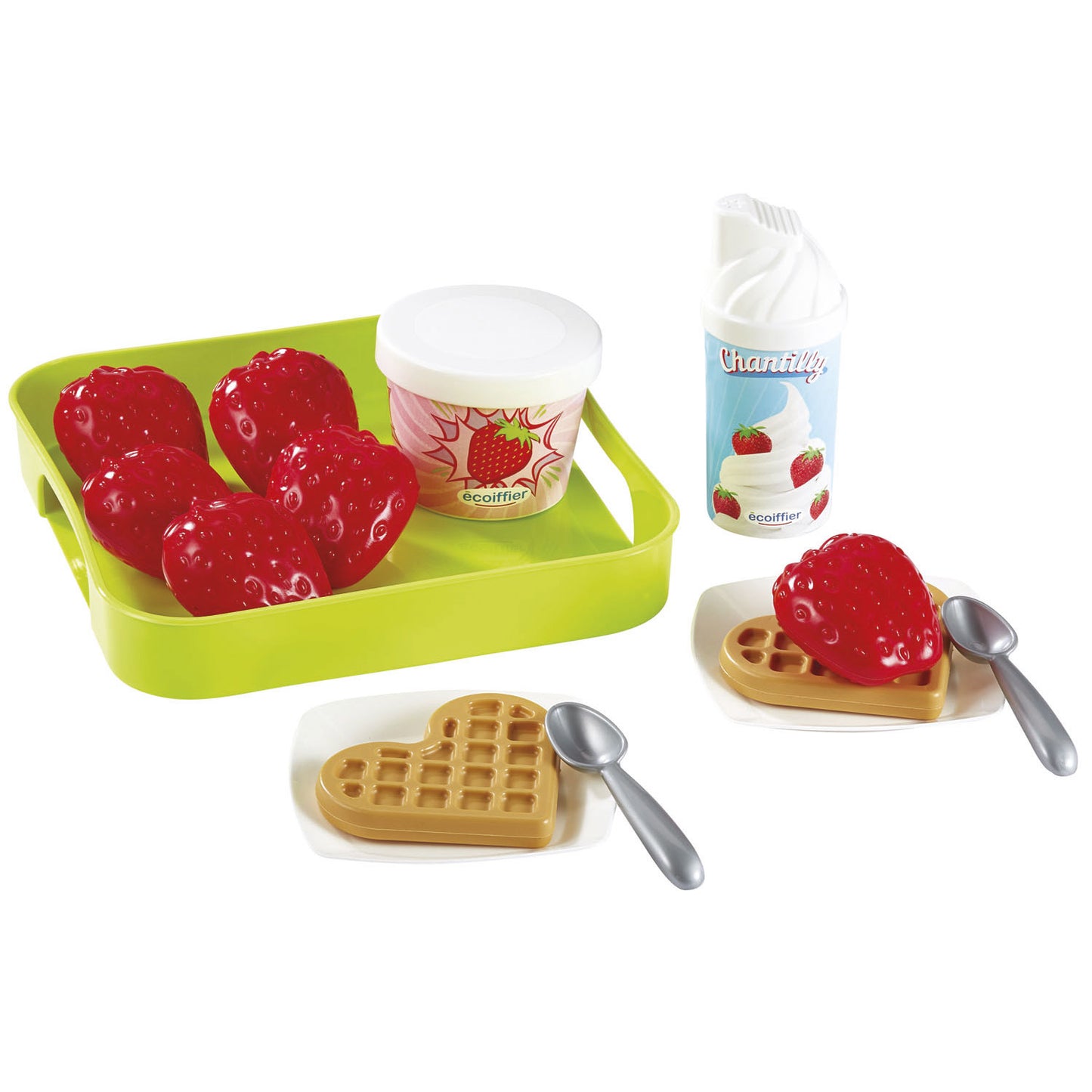 Ecoiffier 100% chef des fraises avec des domestiques