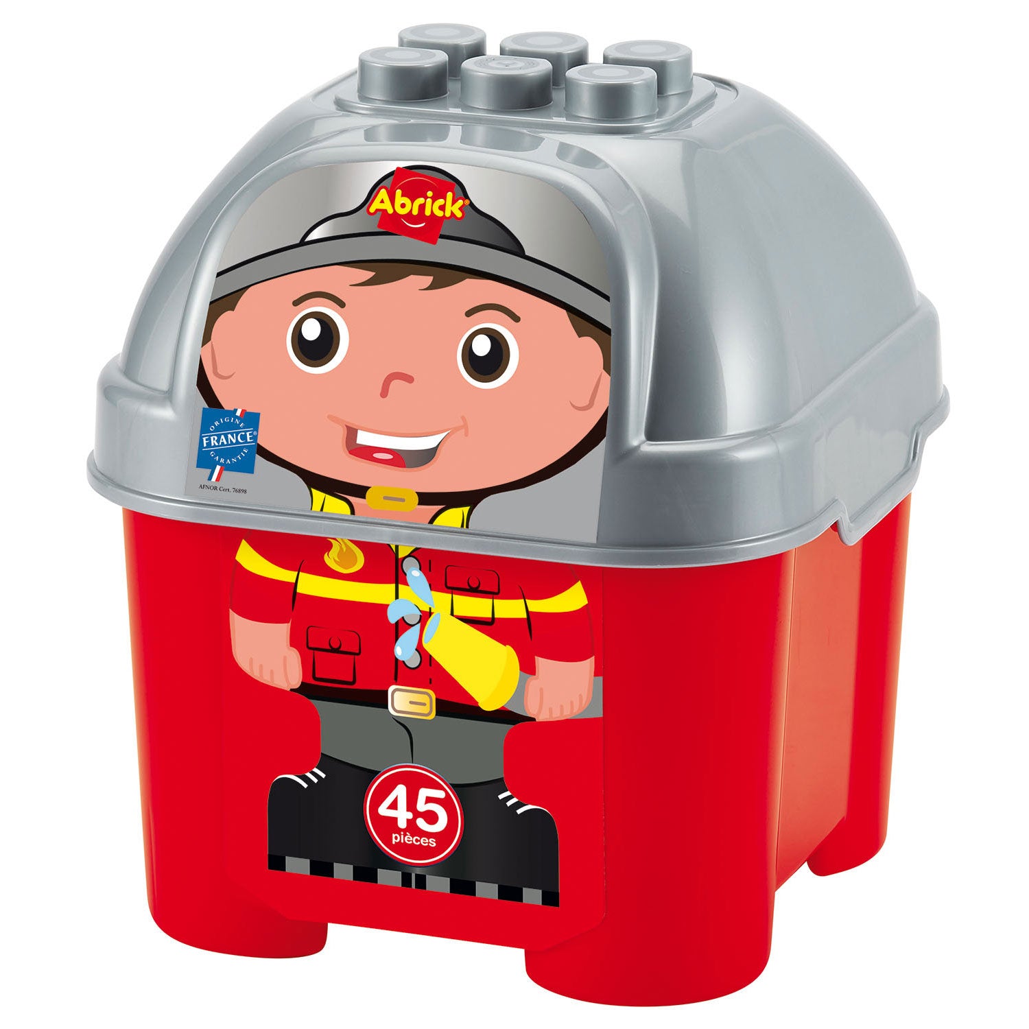 Brigade de pompiers Abrick Building Brick dans Box, 45dlg.