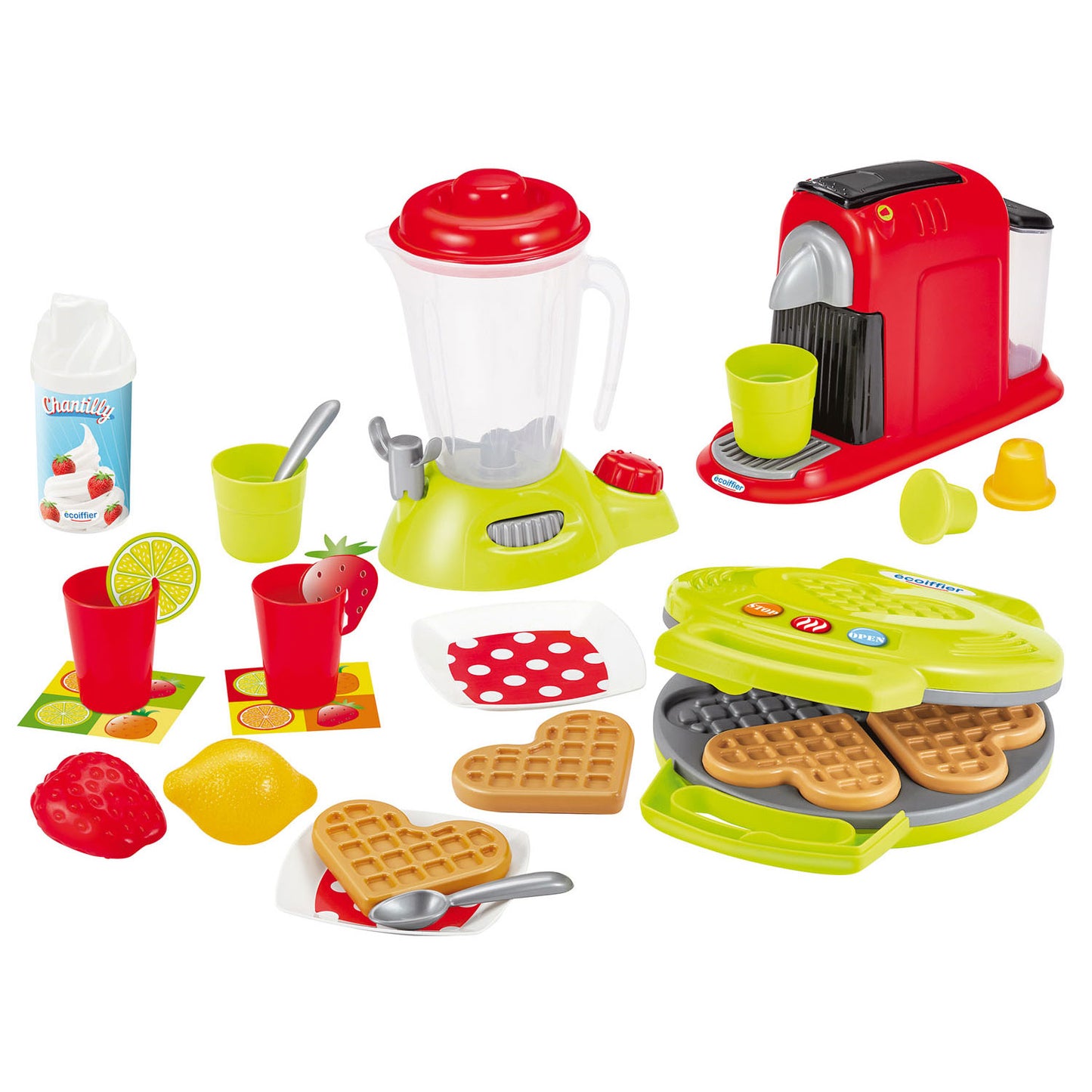Ecoiffier 100% Chef Kitchen Appliances, 24DLG.