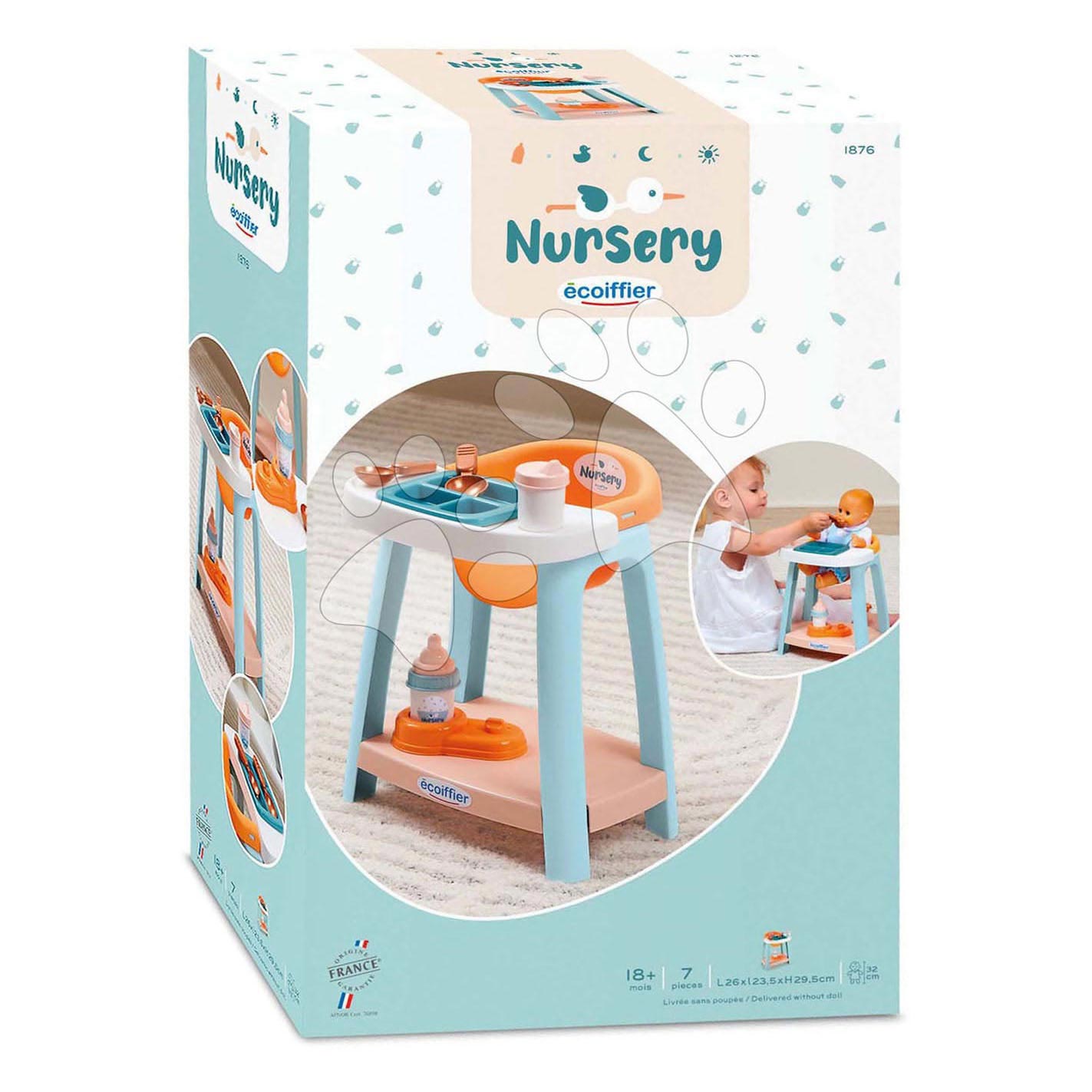 Ecoiffier - Chaise alimentaire de pépinière
