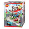 Garage Abrick avec transporteur et voitures