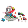Garage Abrick avec transporteur et voitures