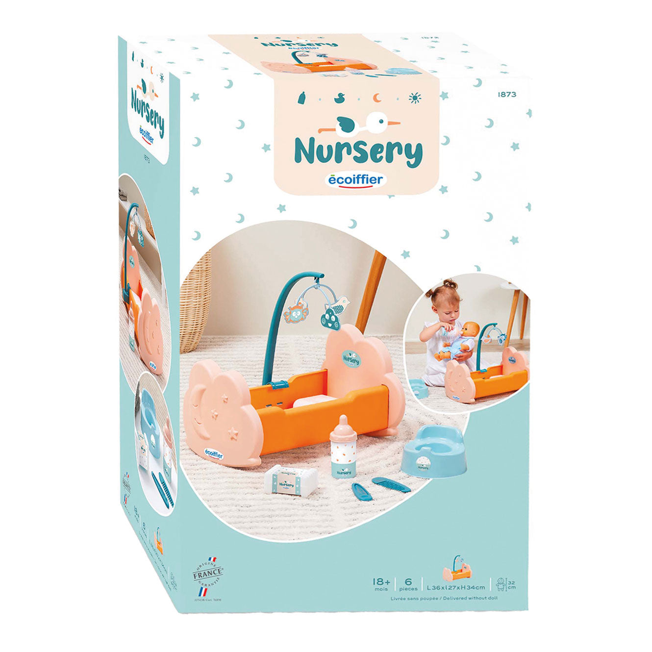 Ecoiffier - Poppenb d'accessoires