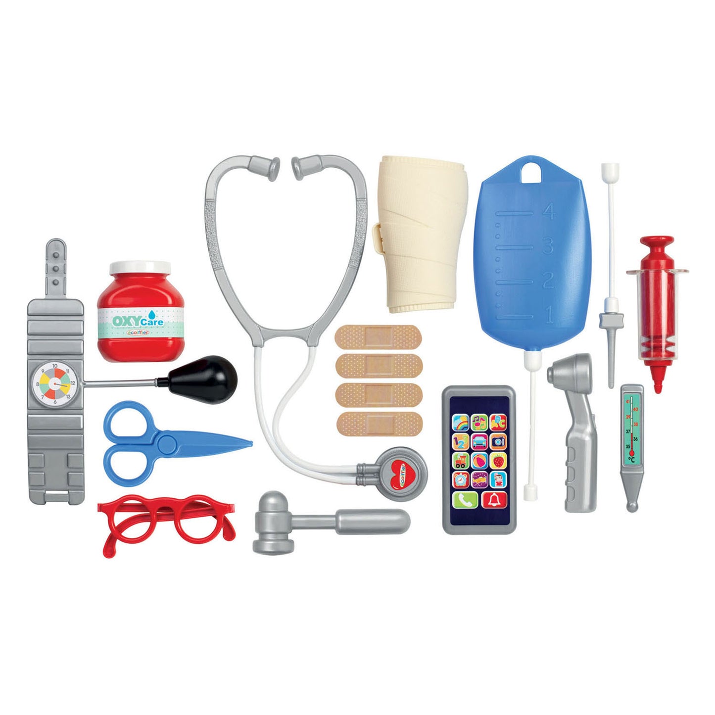 Varigne de doctorat de luxe Ecoiffier, 17dlg.