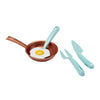 Ecoiffier Play Set Pans and PlayetS avec Cardboard Stove, 20DLG.
