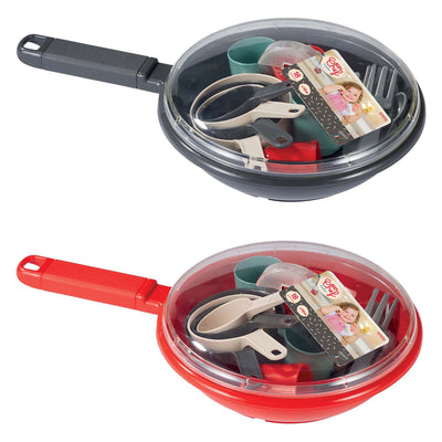 Ecoiffier 100% de chef et couverts dans Pan, 19dlg.