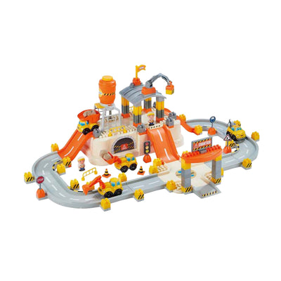 Abrick ecoiffier - jeu de construction complet avec accessoires, 124 pcs